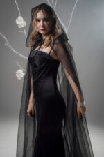 Mermaid black dress - تصویر 2