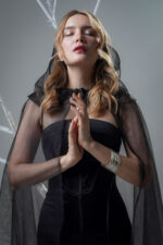 Mermaid black dress - تصویر 3