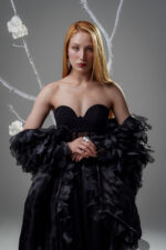 Black transparent dress - تصویر 2